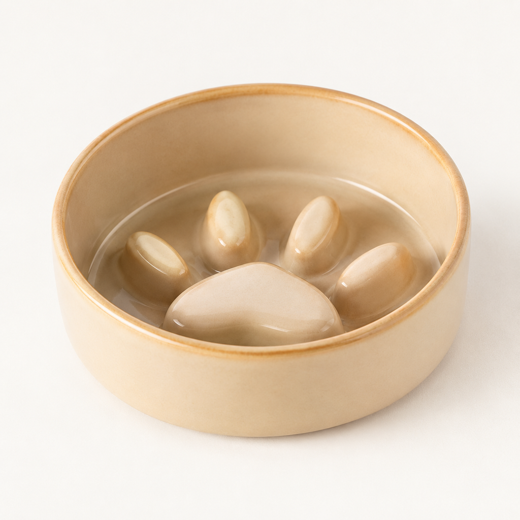 Nordic Ceramic Pet Bowl｜北欧デザイン セラミックペットボウル｜Nest & Paw