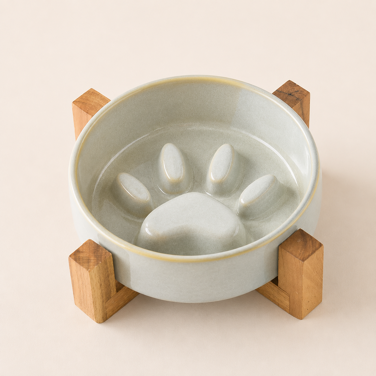 Nordic Ceramic Pet Bowl｜北欧デザイン セラミックペットボウル｜Nest & Paw