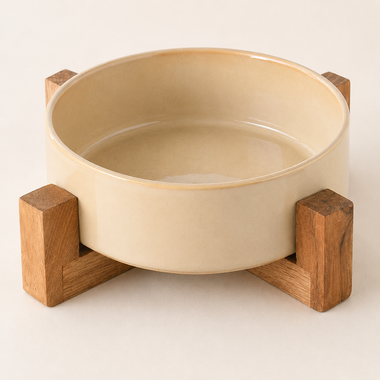 Nordic Ceramic Pet Bowl｜北欧デザイン セラミックペットボウル｜Nest & Paw