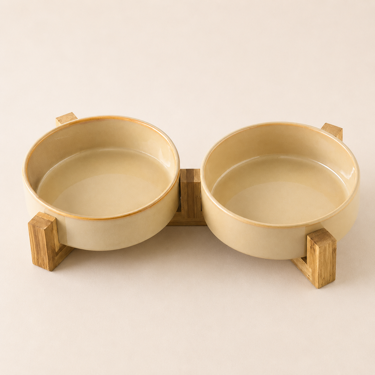 Nordic Ceramic Pet Bowl｜北欧デザイン セラミックペットボウル｜Nest & Paw