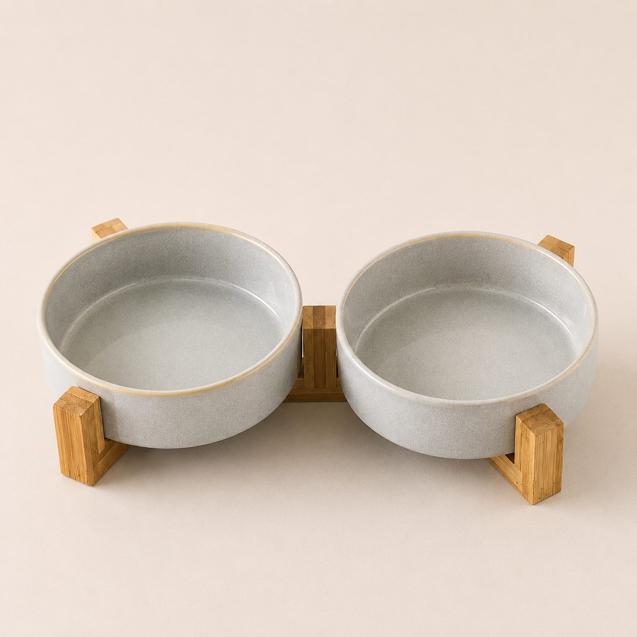 Nordic Ceramic Pet Bowl｜北欧デザイン セラミックペットボウル｜Nest & Paw