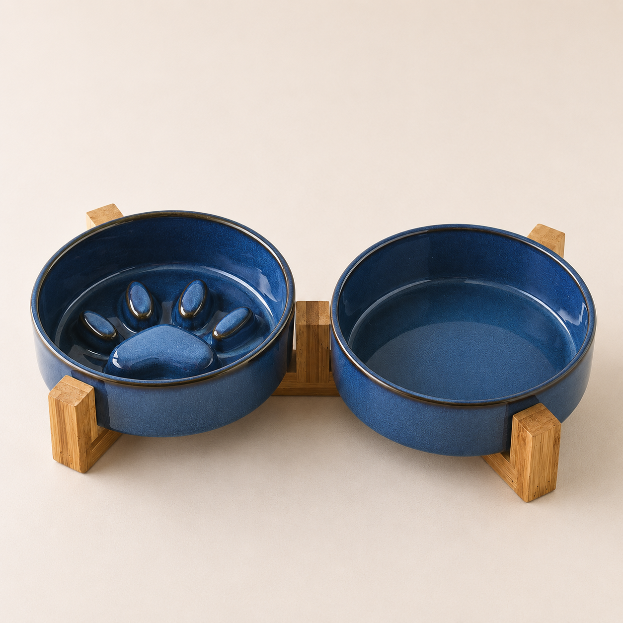 Nordic Ceramic Pet Bowl｜北欧デザイン セラミックペットボウル｜Nest & Paw