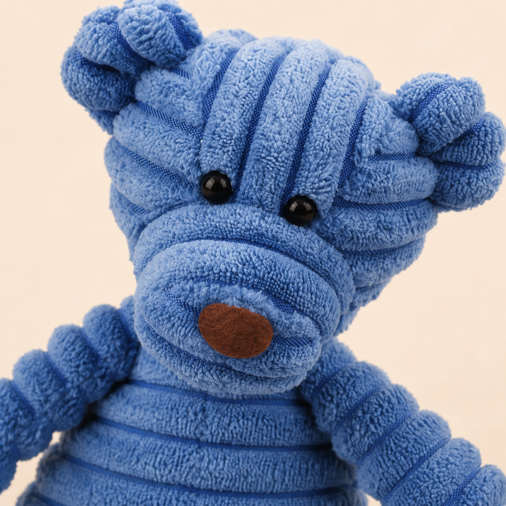 Corduroy Animal Dog Toy｜コーデュロイ アニマルトイ｜Nest & Paw