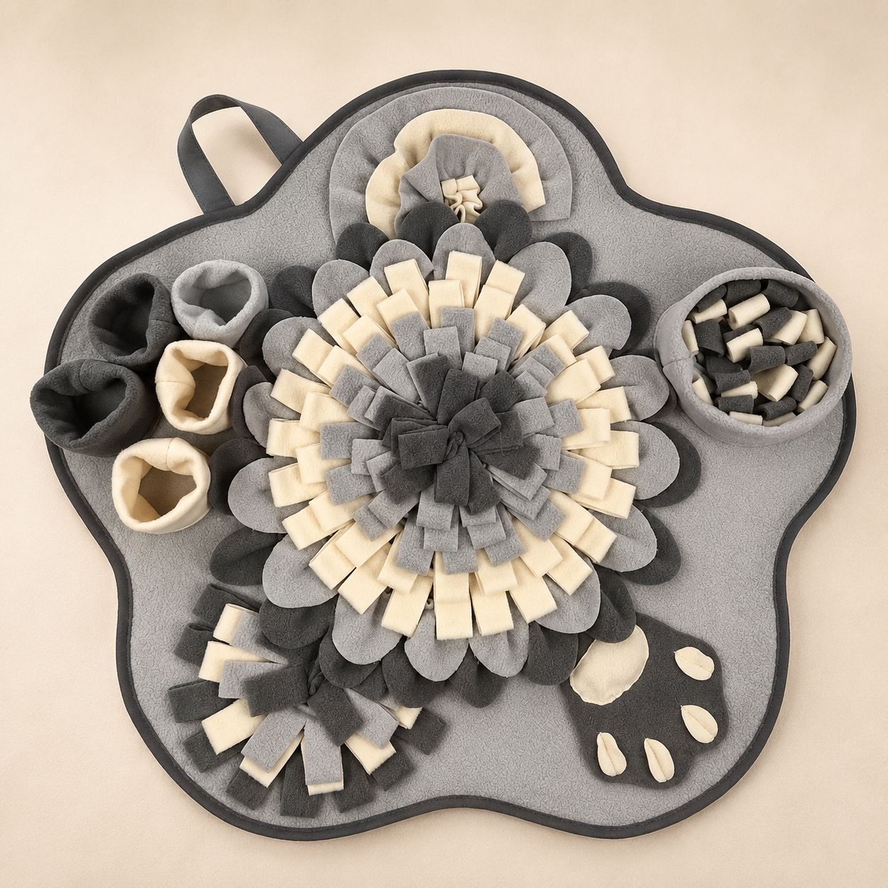 Bloom Snuffle Mat｜嗅覚を育てる知育プレイマット｜Nest &Paw