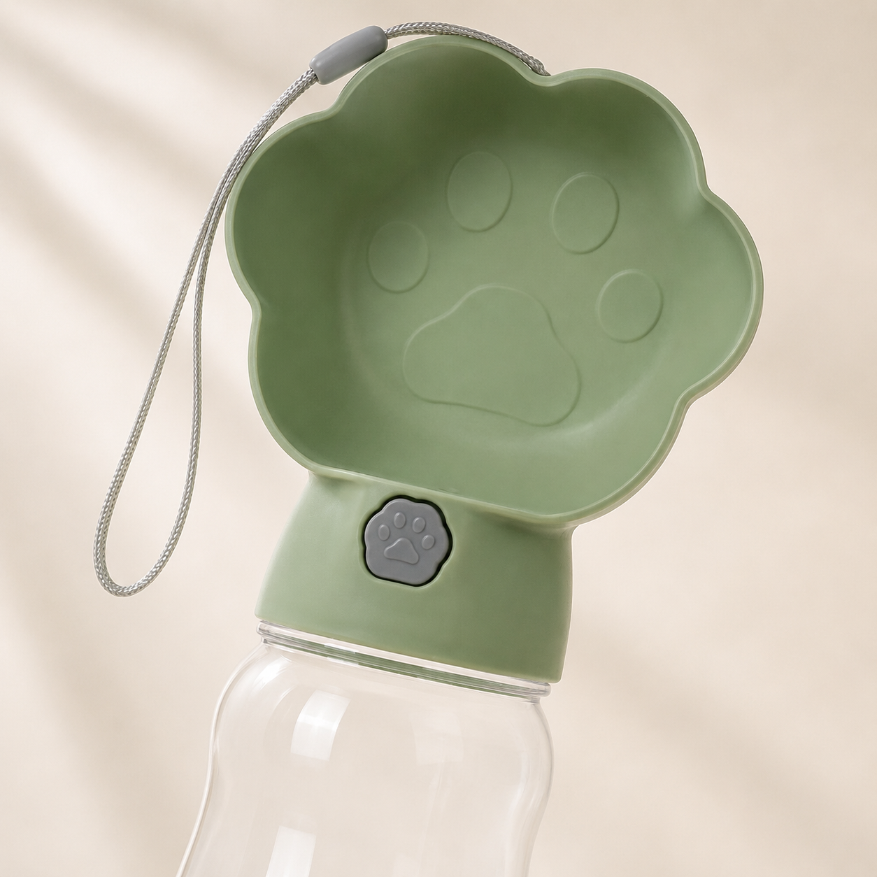 Travel Bottle Pro｜2in1 ポータブル給水ボトル＆フードケース｜Nest & Paw
