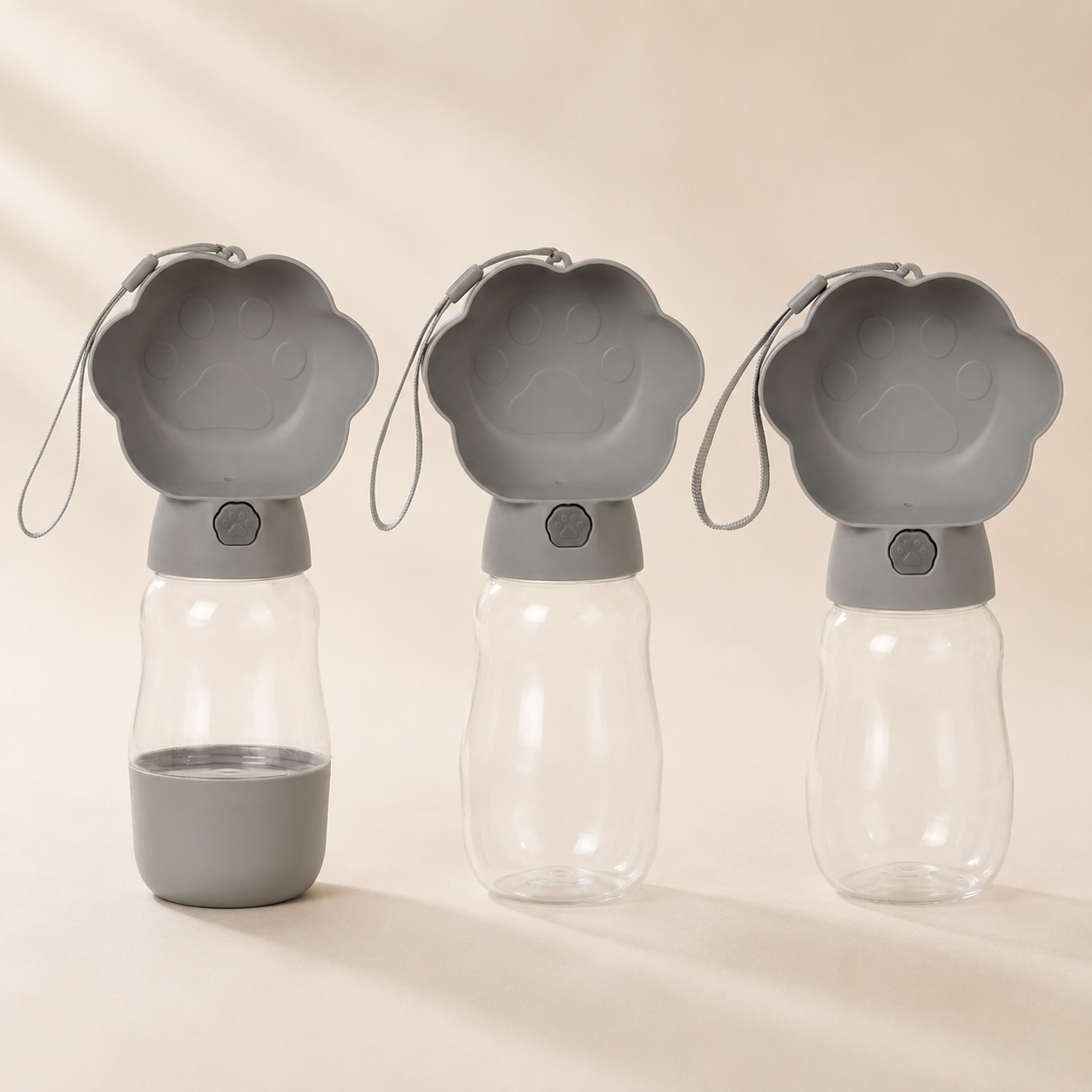Travel Bottle Pro｜2in1 ポータブル給水ボトル＆フードケース｜Nest & Paw
