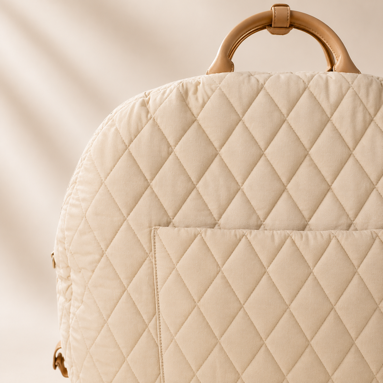 Luxury Quilted Pet Carrier Bag｜キルティング ペットキャリーバッグ｜Nest & Paw