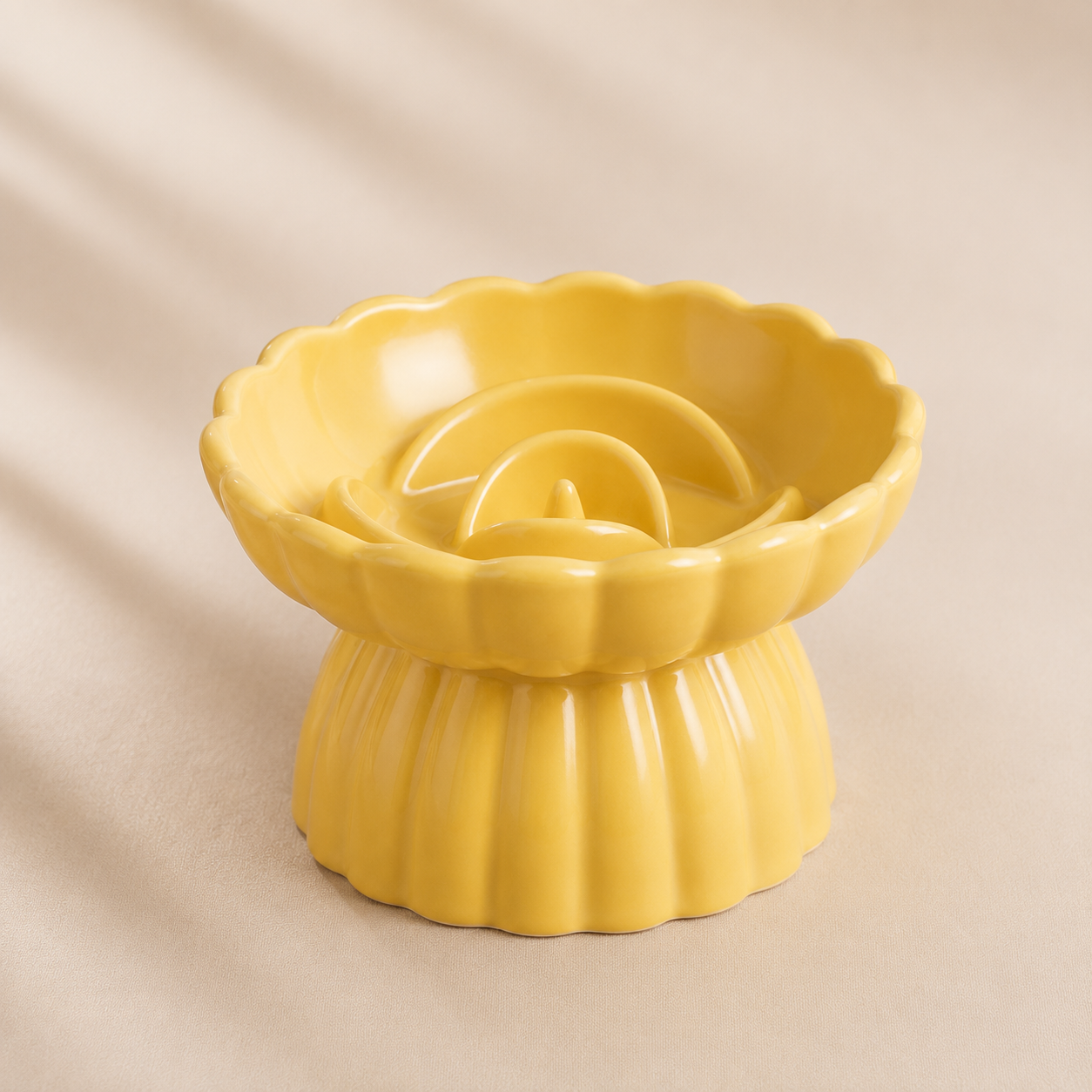 Bloom Ceramic Pet Bowl｜ブルーム セラミックフードボウル｜Nest & Paw