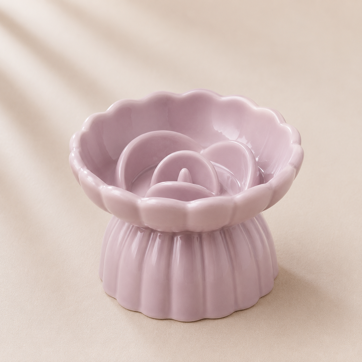 Bloom Ceramic Pet Bowl｜ブルーム セラミックフードボウル｜Nest & Paw