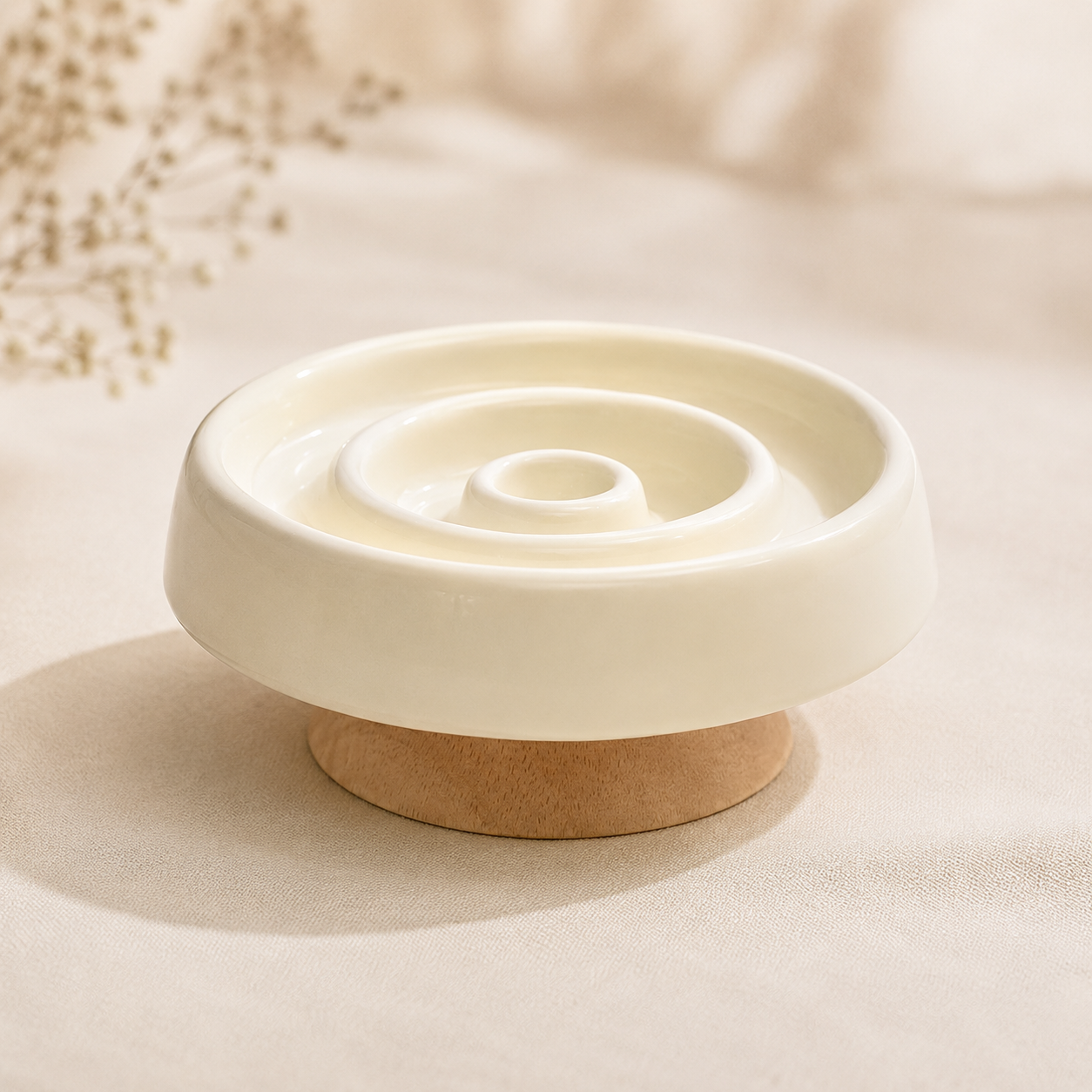Nordic Slow Feeder Bowl｜ノルディック セラミックスローフードボウル｜Nest & Paw