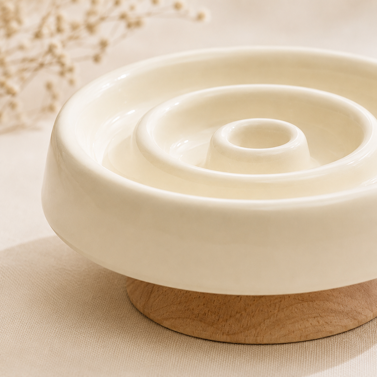Nordic Slow Feeder Bowl｜ノルディック セラミックスローフードボウル｜Nest & Paw