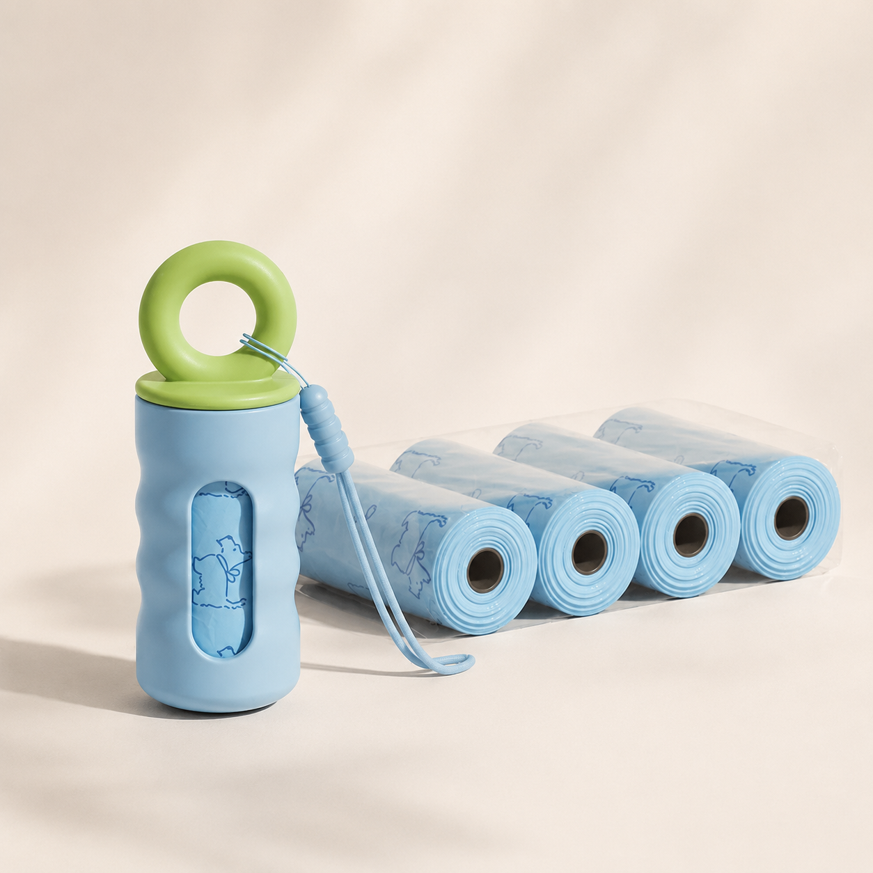 Portable Poop Bag Holder｜お散歩用 うんち袋ホルダー｜Nest & Paw