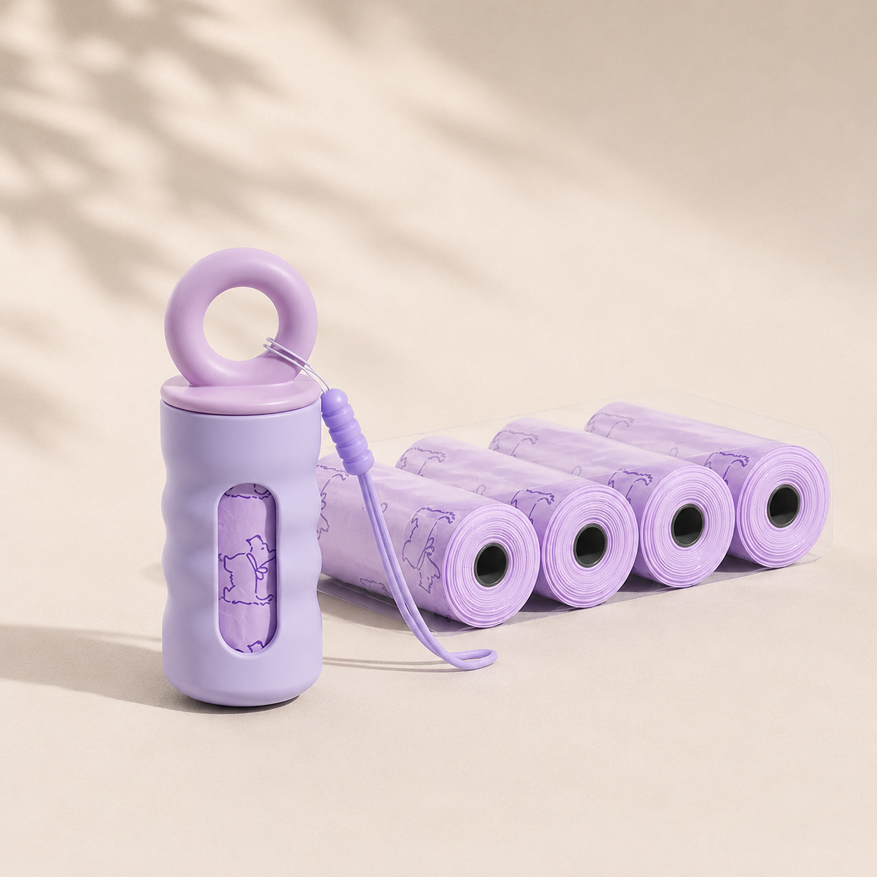 Portable Poop Bag Holder｜お散歩用 うんち袋ホルダー｜Nest & Paw