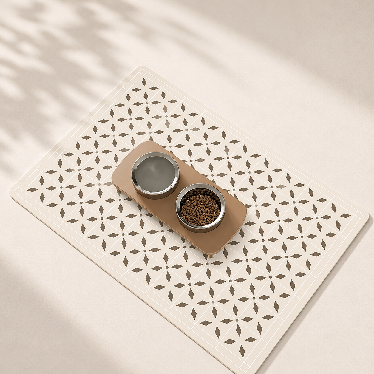 Waterproof Feeding Mat｜吸水・防水 ペットフードマット｜Nest & Paw