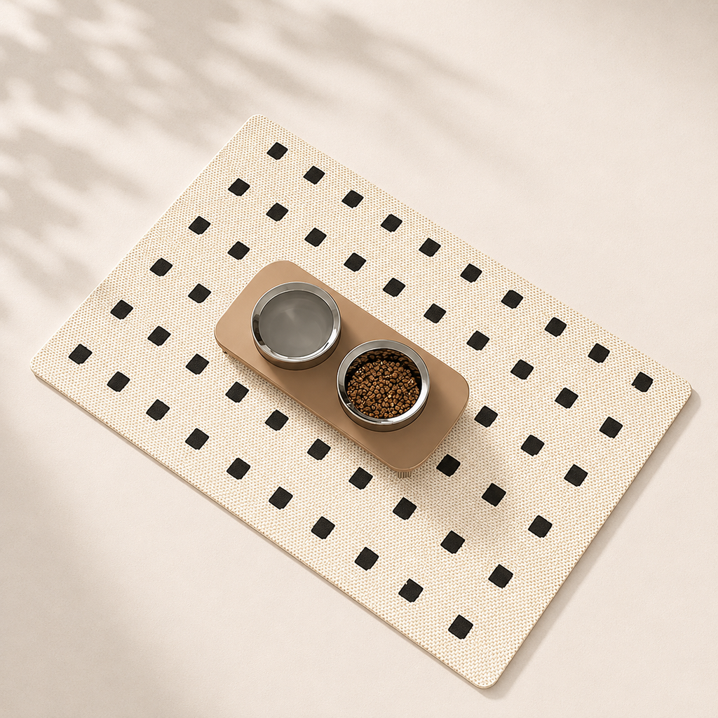 Waterproof Feeding Mat｜吸水・防水 ペットフードマット｜Nest & Paw