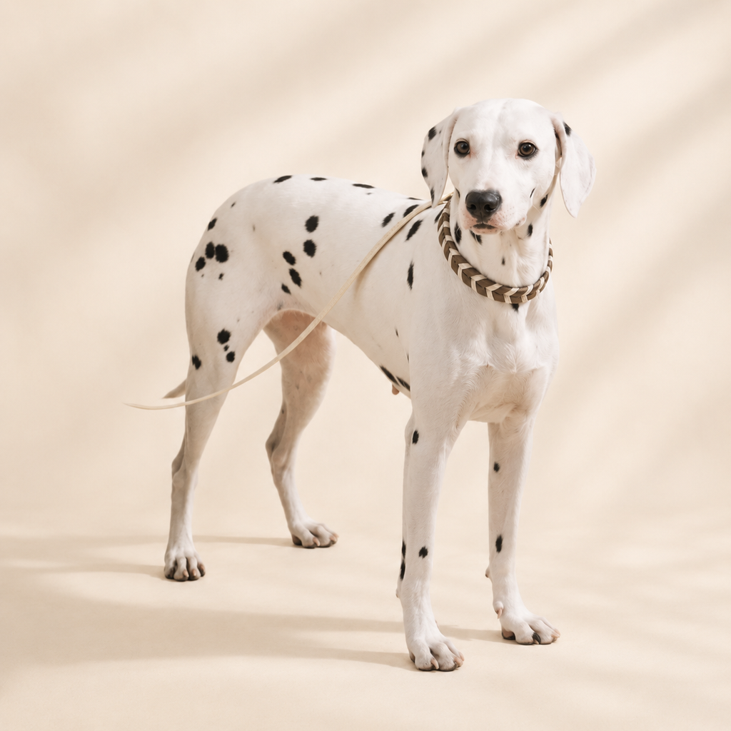 Woven Comfort™ Dog Collar｜編み込みデザイン 首輪｜Nest & Paw