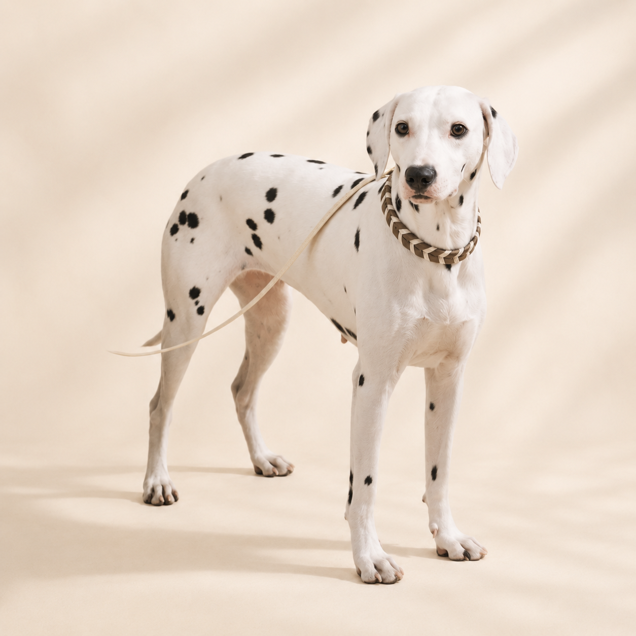 Woven Comfort™ Dog Collar｜編み込みデザイン 首輪｜Nest & Paw